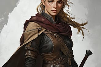 do dnd character art and dnd character art