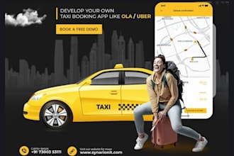 build taxi booking app uber clone app ridesharing app taxi app booking website
