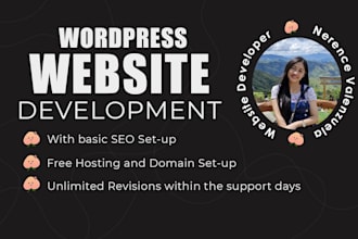 build, manage, rebuild wordpress website for your business