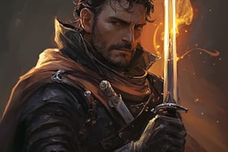 dnd character art and dnd character art