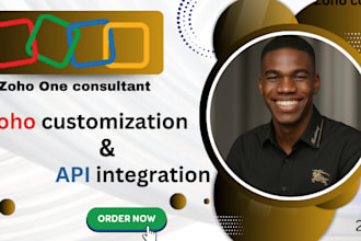 zoho customization and API integration with zoho apps and third parties apps