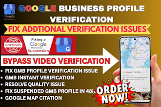 setup and reinstate google my business profile do gmb profile verification