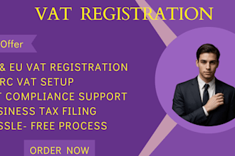 register your business for UK or eu vat with full compliance and speed