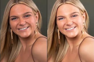 do retouching or photo touch up