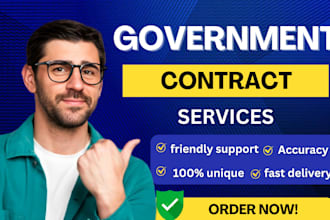 secure government contract, rfp, rfq, rfi, bid proposal, capability statement
