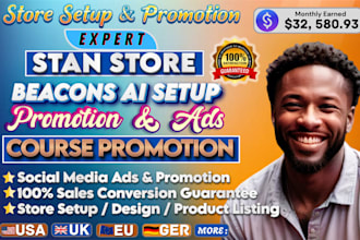 promote stan store, beacons ai store to boost sales, stan store marketing setup