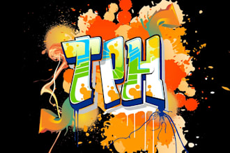 graffiti fonts design in my own style