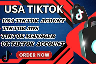 create USA tiktok account UK tiktok account for any country resident