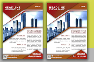 design eye catching club, event and business flyers