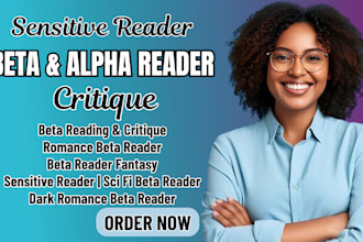 beta read story or critique storybooks sensitivity reader alpha and beta reading