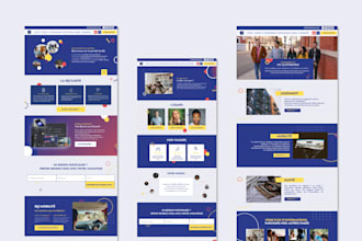 design clean, responsive and user friendly web or app pages