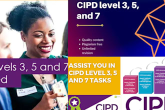 do cipd pathway, levels 3, 5, 7 , specialist l,d units 5ld01, 02, 03 assessment