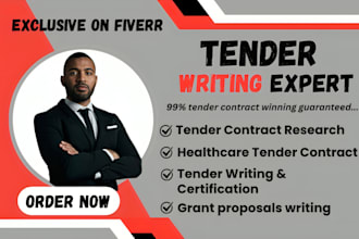 win UK healthcare and cleaning tender, write tender bid proposal, nhs rfp tender
