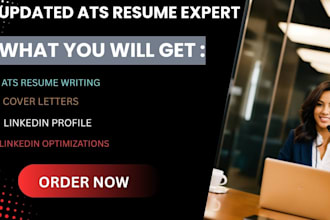 crafts an updated resume, CV, ats resume, cover letters, linkedin optimizations