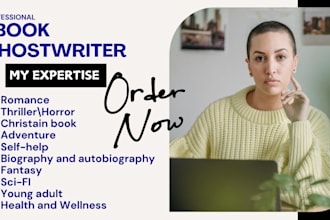 ebook ghostwriter for fiction ghost book writer, romance ebook writer