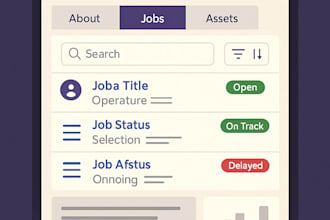 powerapps dashboard with filters and tabs