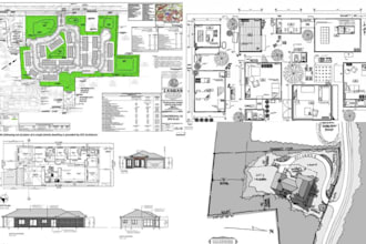 draw site plan, survey plan, plot plan of your property for city permits quickly