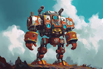 paint  character and creature