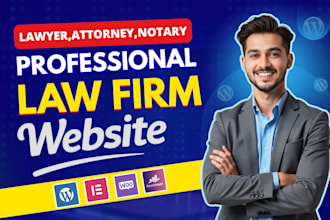design law firm website, lawyer, attorney, notary wordpress website