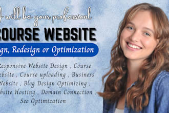 setup elearning website course website learnworlds thinkific kajabi website