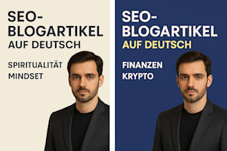 ich schreibe deutschsprachige SEO blogartikel zu krypto, mindset und wachstum