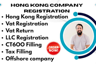 do hong kong company vat registration UK USA vat registration ct600, hk filling