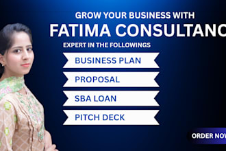 write an investor ready business plan for sba loan