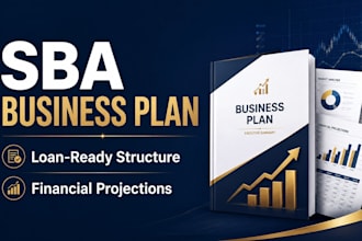 write an sba business plan with financial projections
