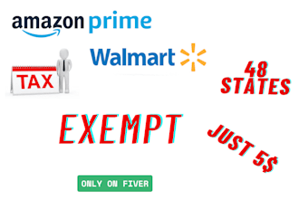 do amazon and walmart tax exemption in all us states