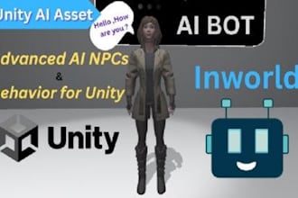 develop artificial intelligence ai game bots npc in unity