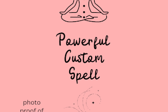 cast a very powerful custom spell of your choice