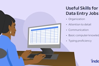 data entry manually and automated