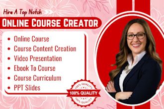 write engaging course video script, worksheet, lesson plan and learning material