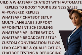 build a whatsapp chatbot with automated replies to boost your business sales