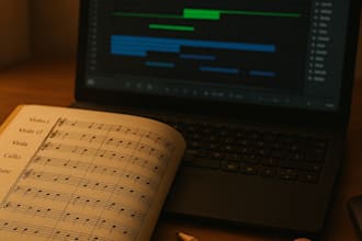 compose, arrange cinematic music or film score