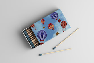 design custom illustrations and product packaging