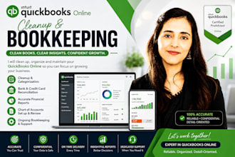 cleanup and bookkeeping in quickbooks online