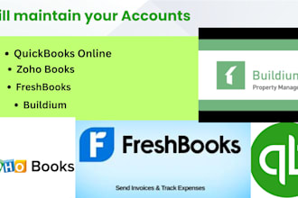 cleanup quickbooks and do bookkeeping in quickbooks online