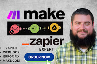 setup fix up make com automation, make com, make automation, made com