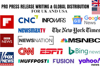 press release writing, submit press release distribution public relation