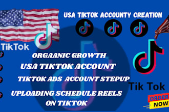 create usa tiktok account creation