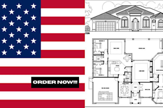 usa il, tx, ca, fl, ny, ga, architectural engineering plan design, plan stamped