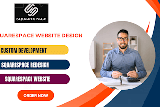 design, redesign squarespace website, build squarespace website development