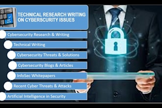 write technical reports on cybersecurity