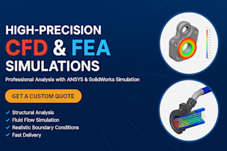 perform solidworks fea simulation with stress and deformation results