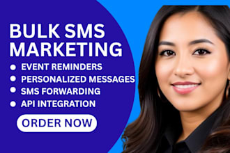 send bulk SMS marketing campaign, bulk email blast, text message with twilio sms