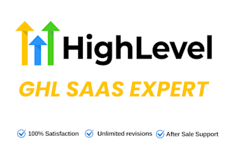 build a custom gohighlevel ghl saas platform, login portal, and automation