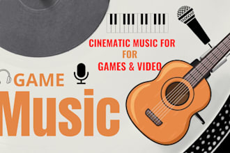 compose and produce beautiful epic, cinematic music for your film or video game