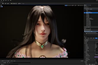 design 3d metahuman style characters for games and films in ue5 zbrush
