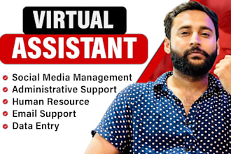 be your virtual assistant for admin support,data entry, copy paste, web research
